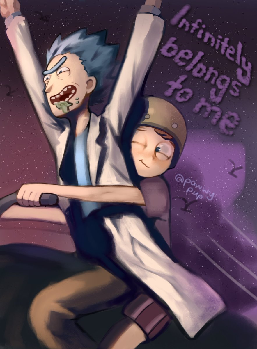 pawwypup's tweet photo. created a new account just to post #RickAndMorty 🥹🫶 #イラスト https://t.co/a1M2byhfPt