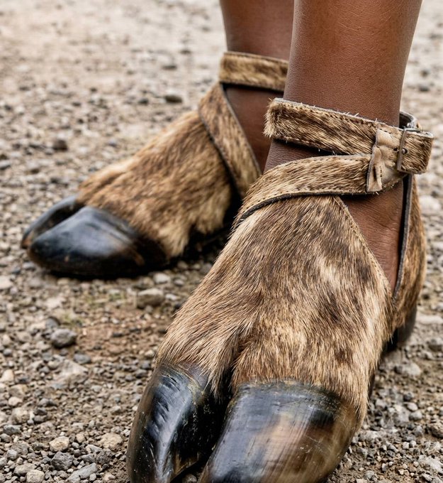 MurphyAnch409's tweet photo. You say 'walk a mile in my shoes', but are you really ready for this journey? 💀

Before you judge the path I walk, make sure you can handle the footwear first! 😉 https://t.co/Ic24EYvrcO