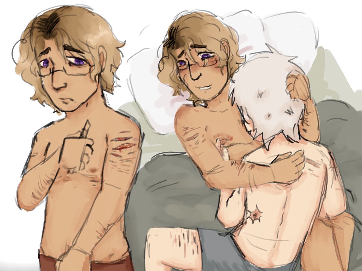 harepelt's tweet photo. //fresh and old scars
i conked tf out before i could post this last night oops
#shedrtwt #prucan https://t.co/CHM7oPjYZE