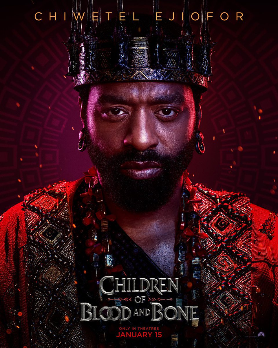 UpdatesCOBAB's tweet photo. Character posters for #ChildrenofBloodandBone ⚔️🖤. https://t.co/mPehz6uKjw