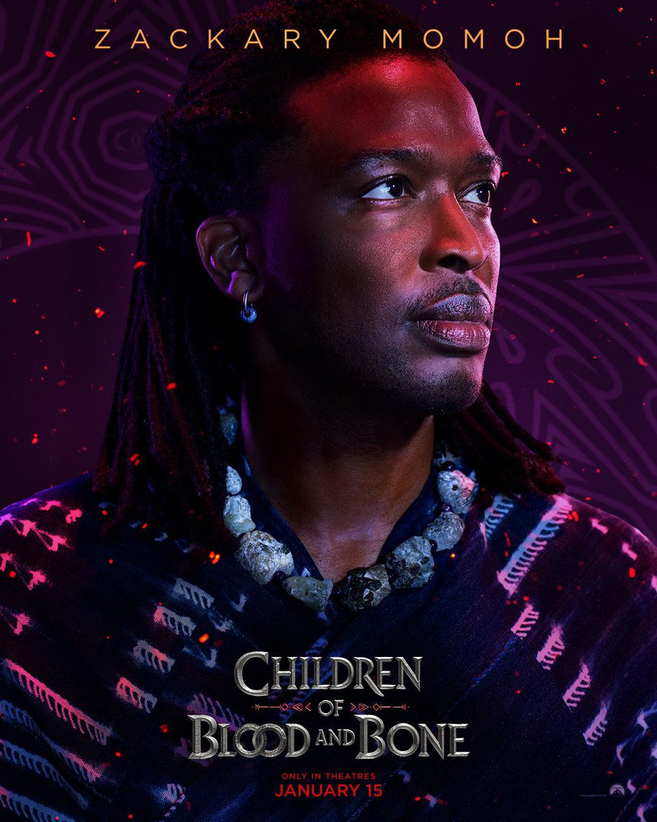 UpdatesCOBAB's tweet photo. Character posters for #ChildrenofBloodandBone ⚔️🖤. https://t.co/mPehz6uKjw