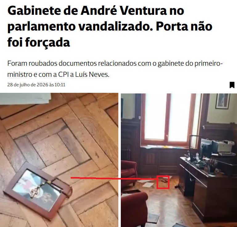 WalterDomings's tweet photo. Parem lá de falar que é uma encenação! Estamos perante um milagre.
Cientistas e teólogos vão ser chamados ao Vaticano para analisar o "Milagre da Moldura Caída", ocorrido em São Bento: Ao cair da secretária, a moldura fez um capotamento duplo para terminar "de costas" no chão, com a santa virada para o teto. O terço aguardou que a moldura ficasse no chão para cair de forma ordenada sobre o vidro.🙏
