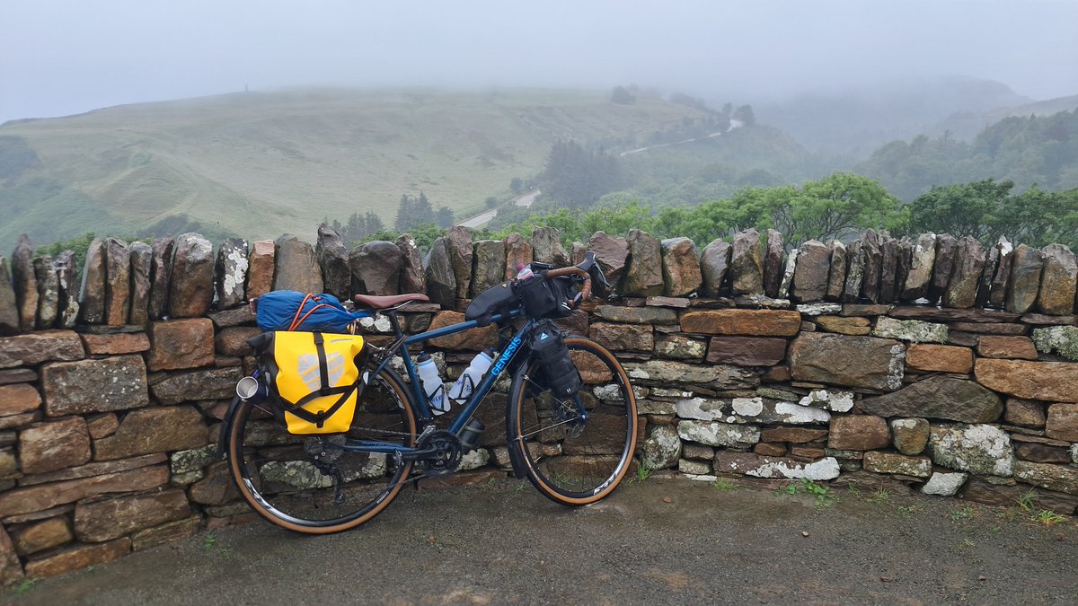 CB_cycles's tweet photo. Today in pictures, the weather comes in 3 varieties, wet, wetter or absolutely abysmal ๐ง๐ฆ๐ง๐ฆ๐ง๐ฆ๐ดโโ๏ธ #cycling #LEJOG #bikepacking #ukcyclechat https://t.co/c6PfqeWk23