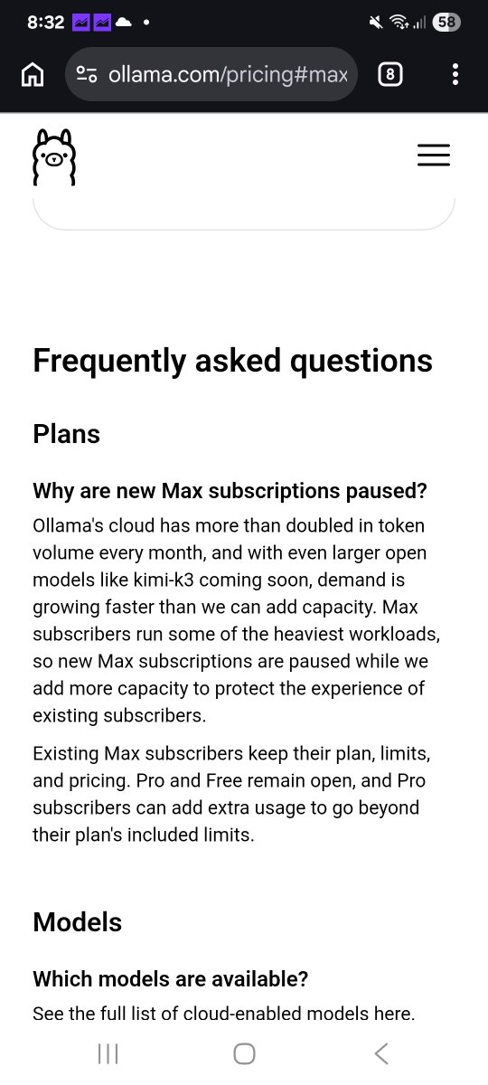 jayarrofiqi's tweet photo. Kimi do not receive any new subscription, now Ollama also do the same.

But semi stock sell off

#SMH 
#SKHY
#MU
#NBIS https://t.co/rOZCJIH8gu