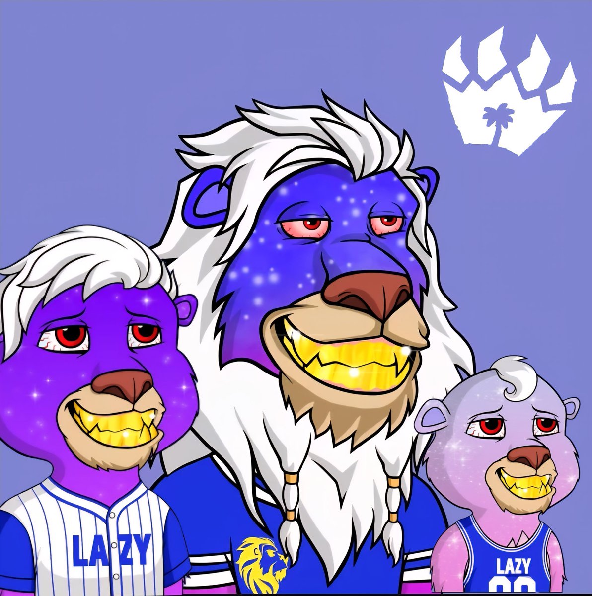 Addo85's tweet photo. Finaly reunited this @LazyLionsNFT family. 
thnx for heads up @localcryptogod i got them for floor lmao!!
@GalaxyLionsNFT https://t.co/BgF9zBXXKL