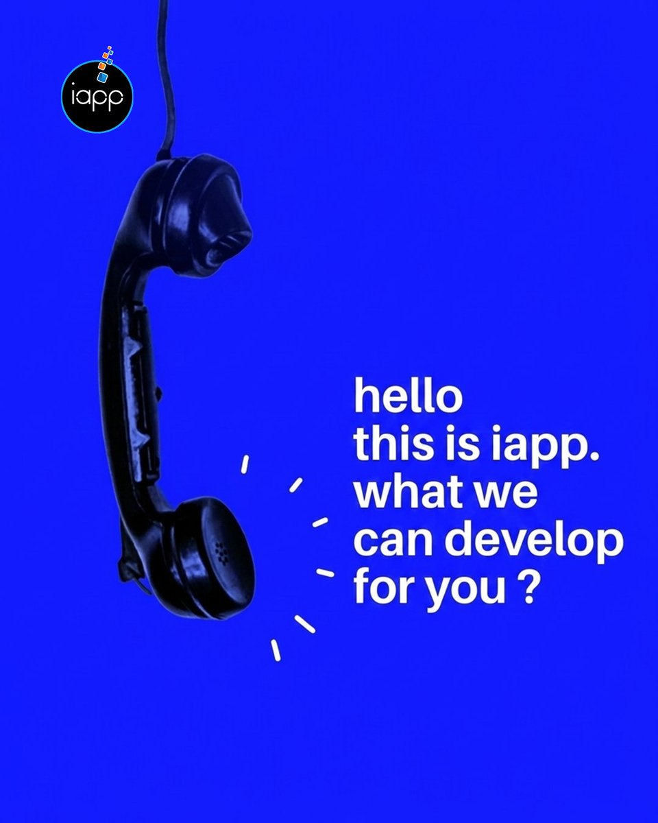 iAppTech_LLP's tweet photo. 📞 Hello! What can we build for you?
Let's turn your idea into reality.

#WebDevelopment #MobileAppDevelopment #AI #SoftwareDevelopment #DigitalSolutions #Innovation #iAppTechnologies https://t.co/EjtlrQNbnz