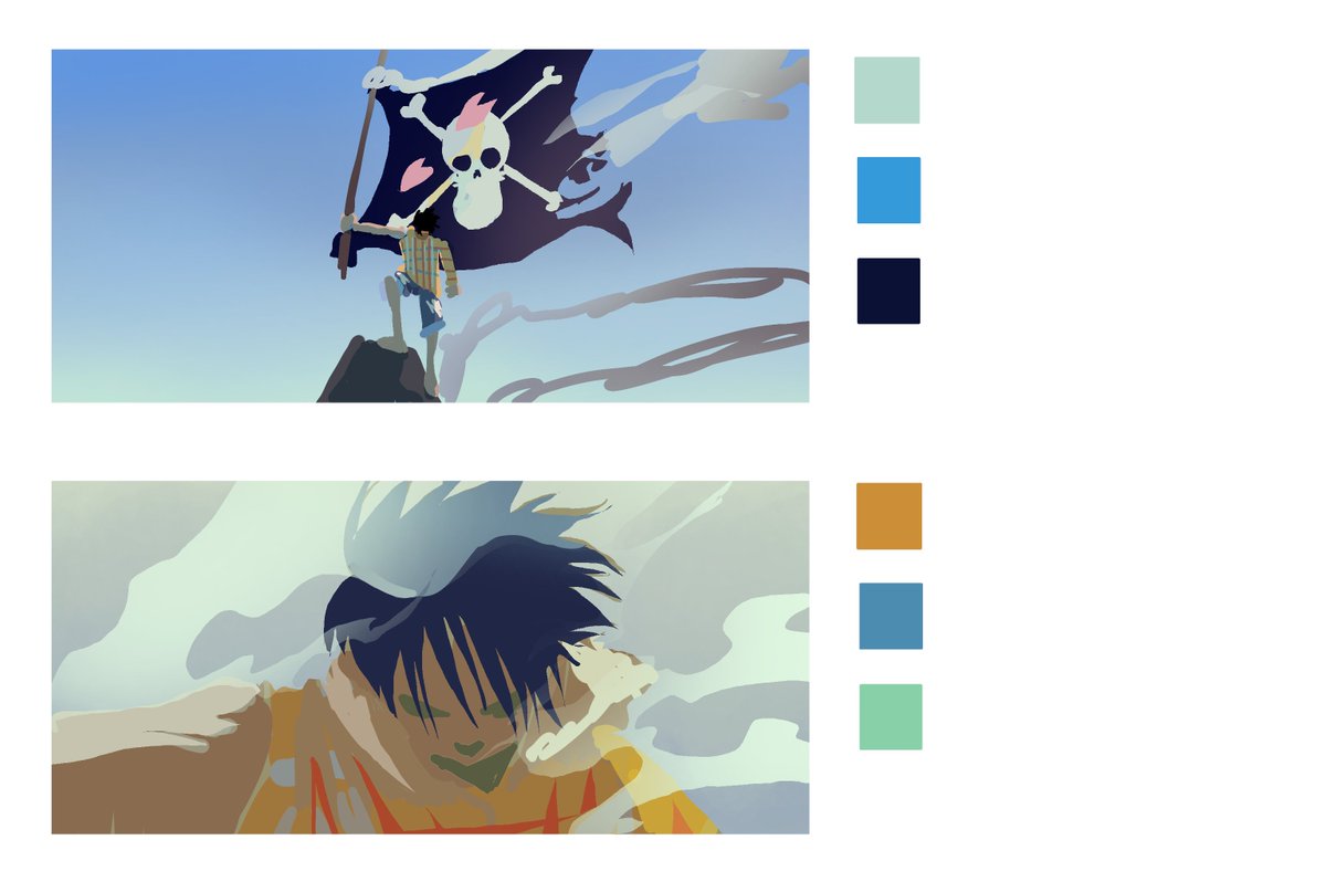 Chaeri_art's tweet photo. 15 min one piece color key https://t.co/9GUpFIwwRf