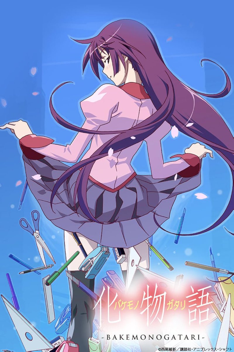 AnimeTokki's tweet photo. 'Bakemonogatari' Premiered 17 years ago today. https://t.co/NJ6PIhG8uN