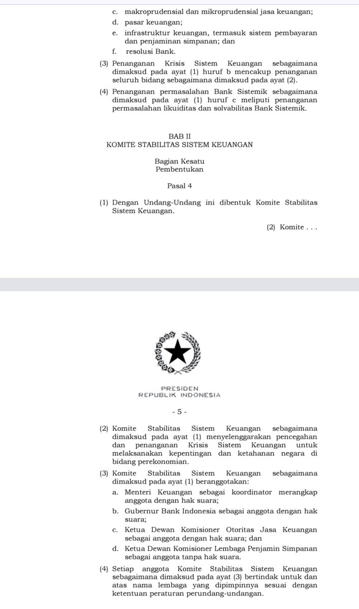 Hidupsebagai62's tweet photo. INI APA LAGI SIH GUYS?

- Danatara tiba2 joint Komite stabilitas sistem keuangan (kssk)
- UU No 9 tahun 2016 clear mengatur siapa anggota KSSK. 
Hanya menkeu, bi, ketua lps, ketua ojk
-Danantara joint karena permintaan Presiden?

Fakta menarik :

Danantara itu lembaga keuangan tapi sampe sekarang belum release laporan keuangan.