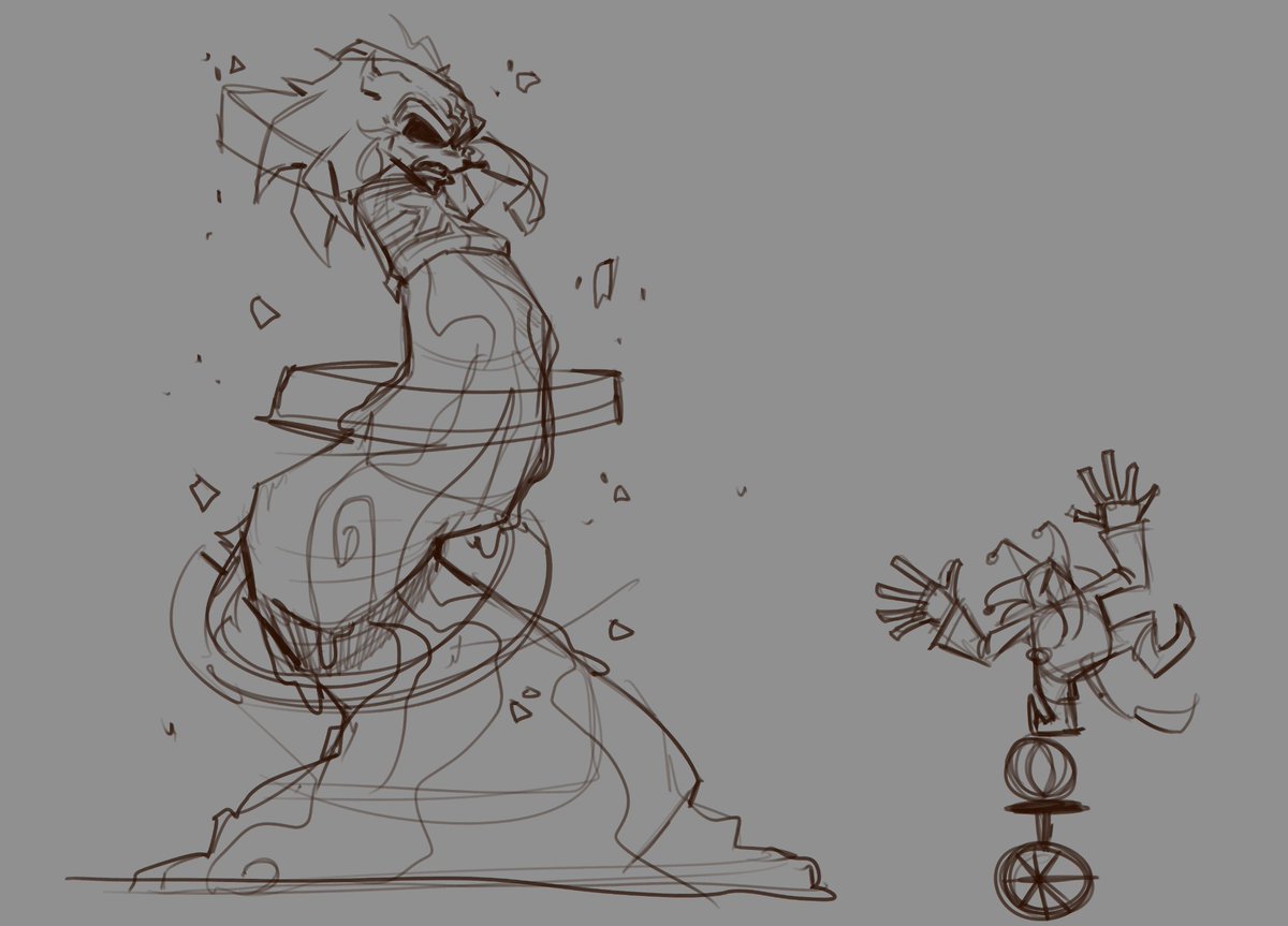 BIG_FL0PPA5758's tweet photo. Ken'o is still not impressed 

WIP https://t.co/QTP25AOklt