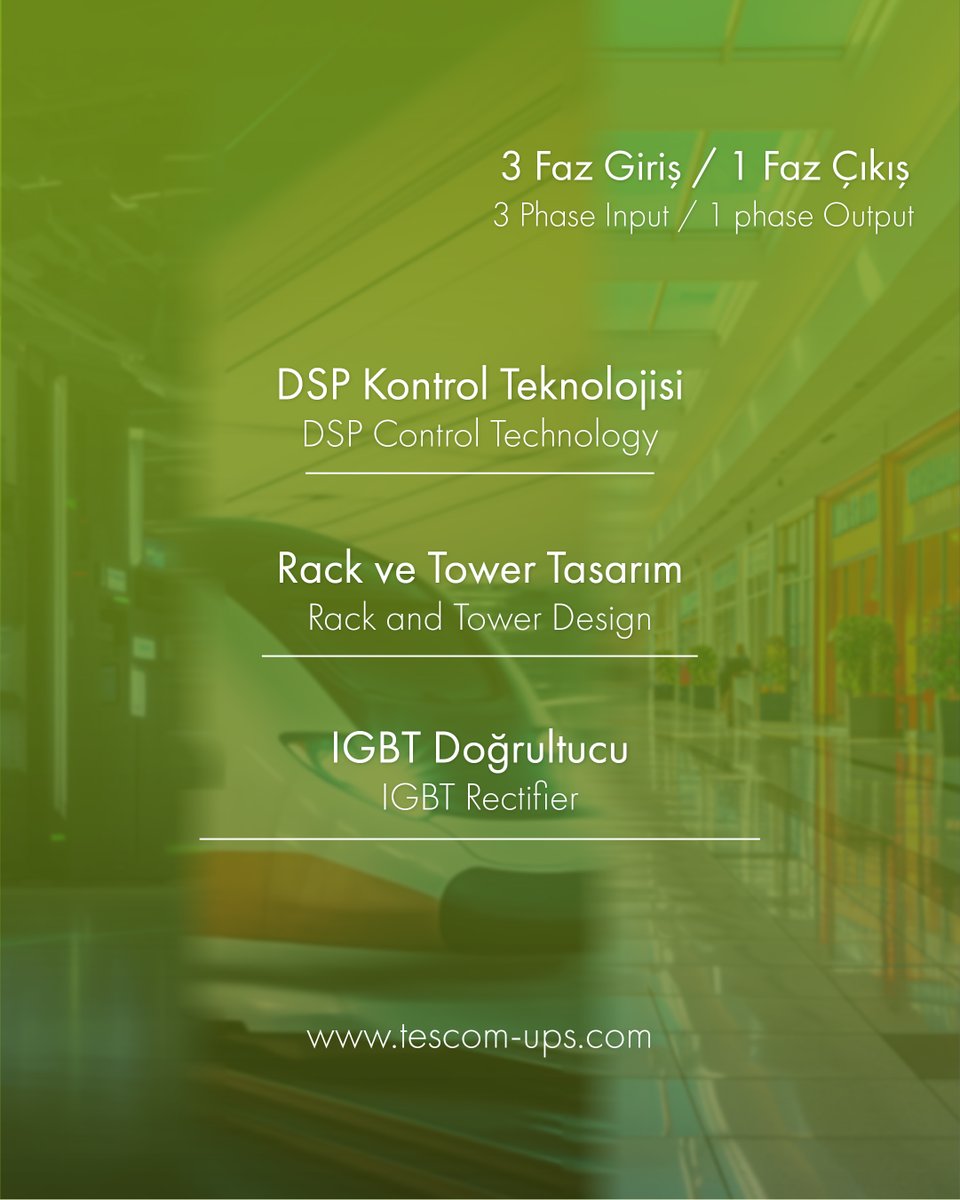 TESCOM_UPS's tweet photo. DS100RT / DS200RT Online UPS, 6–20 kVA güç aralığında DSP kontrollü dijital yapısı ve yüksek verimliliğiyle kritik yükler için güvenilir enerji koruması sunar.
#Tescom #OnlineUPS #kesintisizgüç #PowerProtection #RackTower https://t.co/NFqKSgqF4P