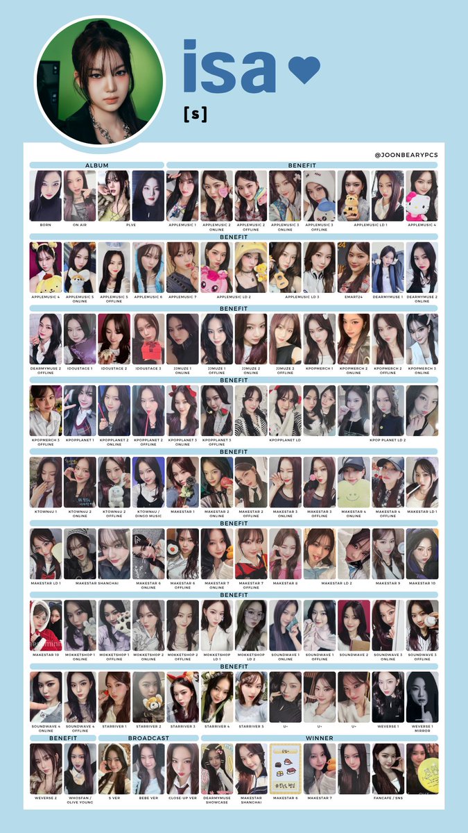 yvisea's tweet photo. 스테이씨 아이사 포카 양도 받아요!
서명된 포토카드와 폴라로이드도 찾고 있습니다 🙏
DM 주세요 

스테이씨 수민 시은 아이사 세은 윤 재이 포카 포토카드 미공포 https://t.co/3xcwotrJ4A