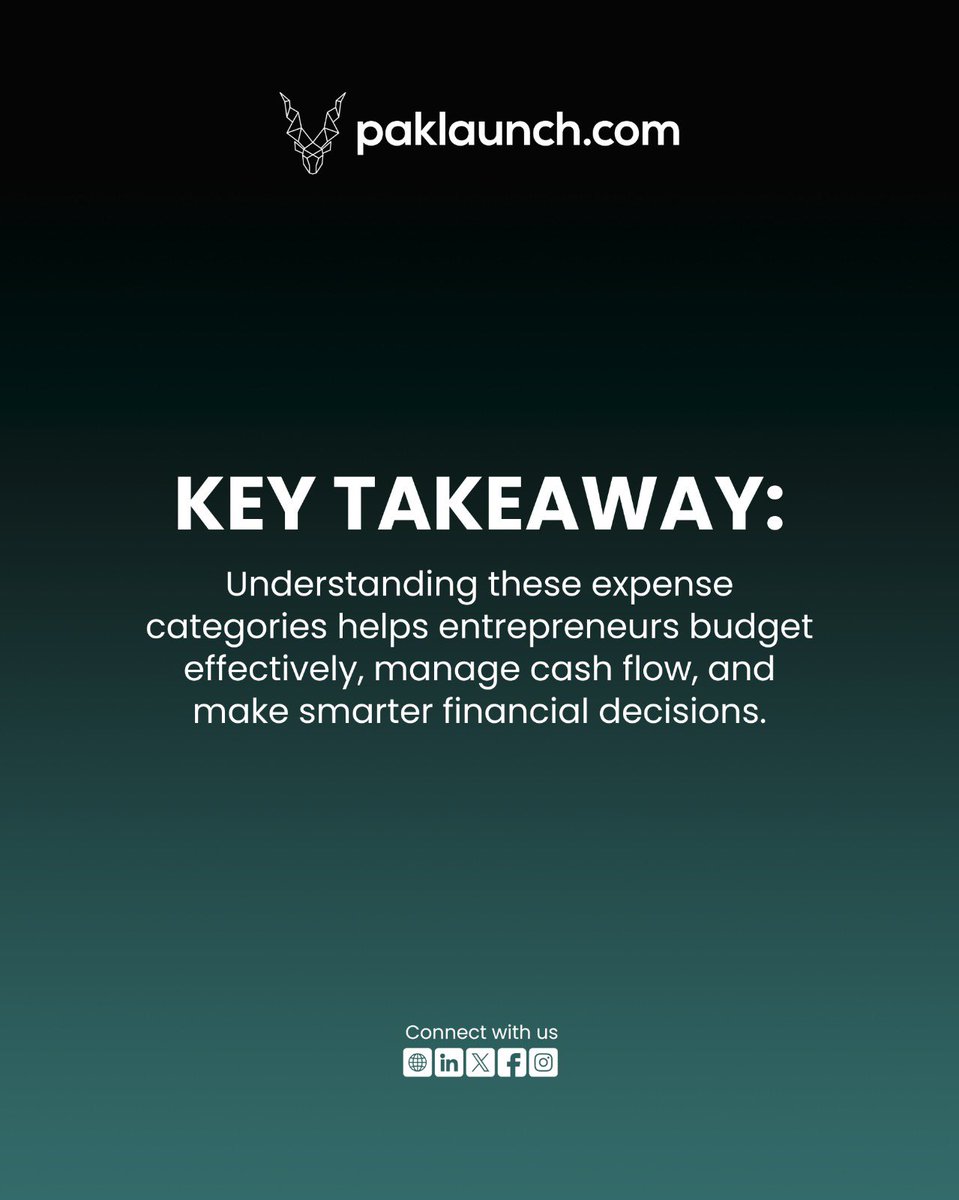 paklaunchdotcom's tweet photo. Not every business expense is predictable.
Some costs appear unexpectedly, making it essential to plan ahead and maintain a financial cushion. Smart financial management means preparing for both planned investments and unforeseen expenses.
#Paklaunch #BusinessFinance #Entrepreneurs #StartupTips #FinancialPlanning