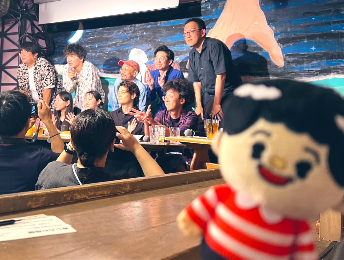 marumaruko1108's tweet photo. それぞれの立場からのいろんな話が聞けて楽しかったし熱かった。諏訪さん中川さん永野さんの劇が始まるとは🙌今井さんはドロステのいますキャンペーンでもお見かけしたけどホントいい人だなぁ。そして上田さんはいつかプリクラ使ったギミック映画を作ってくれるに違いない。
 #君は映画
 #またとない夜 https://t.co/Yo226Q3XwQ