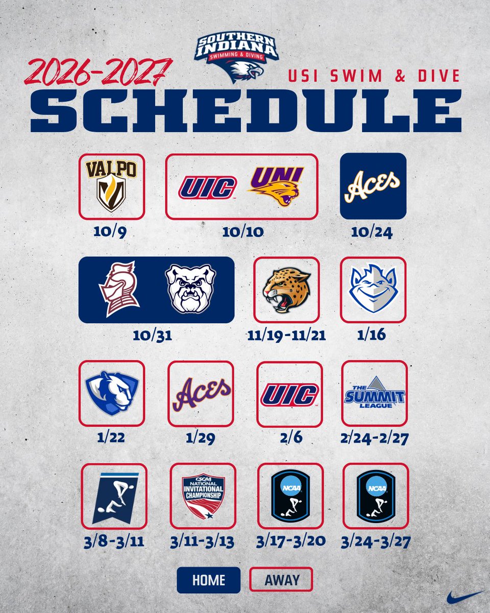 usi_swimdive's tweet photo. Nothing but good times to come in SEASON 5 🦅💪
The 2026–27 schedule is HERE—let the countdown to race day begin!
#screaglepride🦅 #FlyHigher #ReachTheSummit https://t.co/hNLFRWylaZ