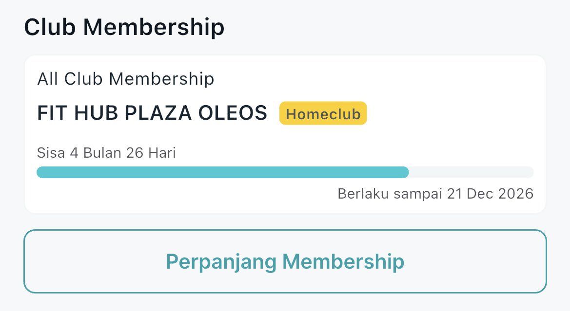 _honeyynini's tweet photo. Wts membership fithub 4 bulan 26 hari di plaza oleos jaksel
Price dm❗️❗️
Wtb jual beli #zonauang https://t.co/Y1hNeqfDoV