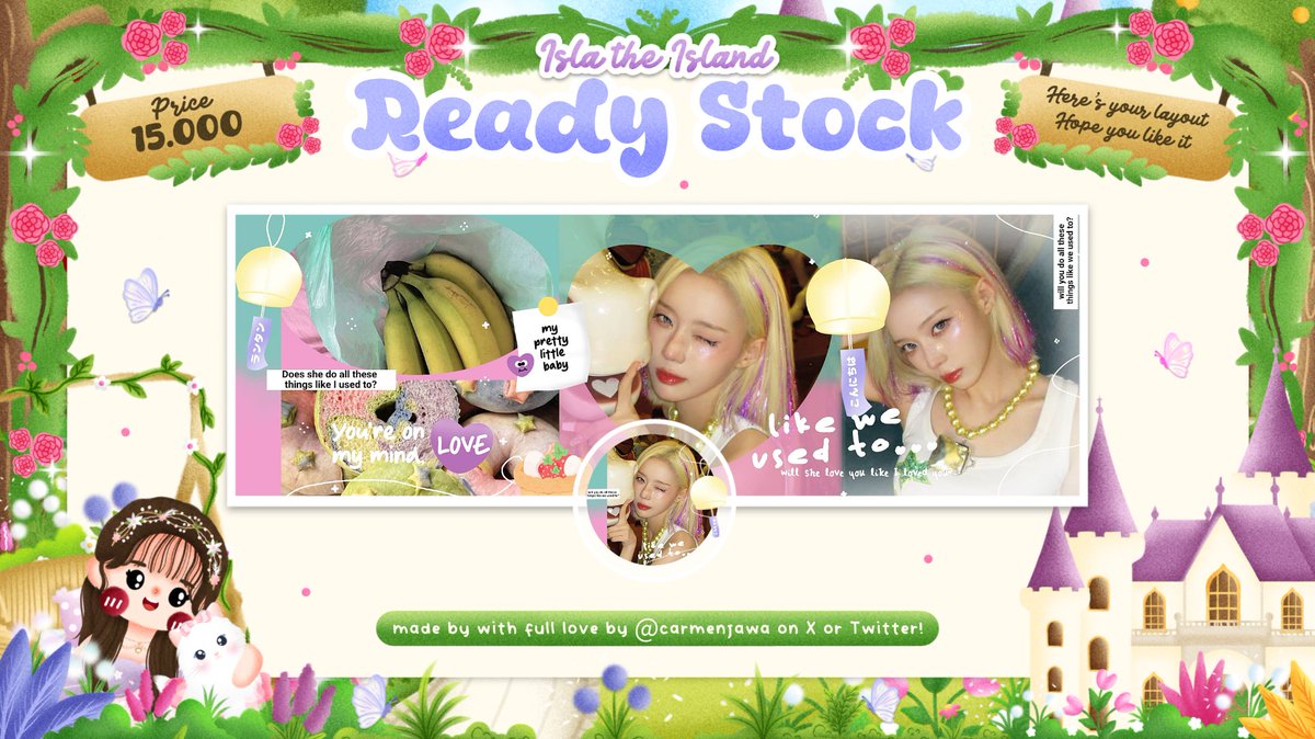 isluyx's tweet photo. ⸝⸝ ꕤ𓈄 𓈒  help rt? makasih! 🍎⭐️

⊹｡★🍀╭╯안녕하세요。aku ada ready stock layout aespa yang bisa kamu miliki യ₊ 🧃🛝 ⊹  dengan harga only IDR. 15k 🐹🌸 . . yuk dm aku buat jemput 𖦹 ♡🪁📮 payment QRIS yaa! 🚕 𖠗៸

𓄹꒰💌꒱  #bealanja Karina, Giselle, winter, ningning https://t.co/qmpMTPbAjs