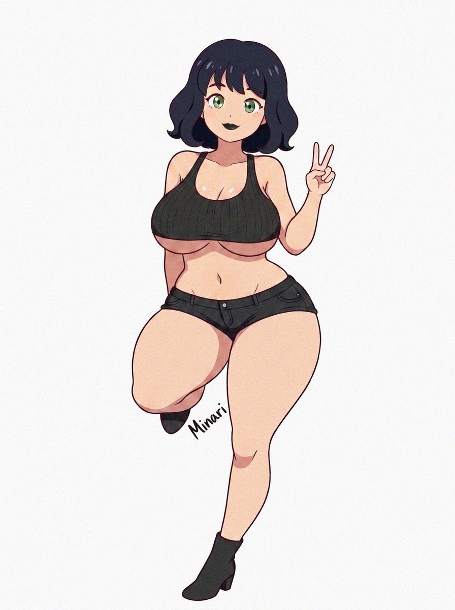 MinariYume's tweet photo. Peace :x ✌️

ピースしてるグラマーちゃん

#digitalart #illustration #curvy #thick #イラスト #女の子 https://t.co/LLyBC7kIbL