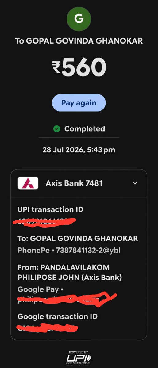 philiposejohn's tweet photo. @UberIN_Support https://t.co/DBuCpaYB77