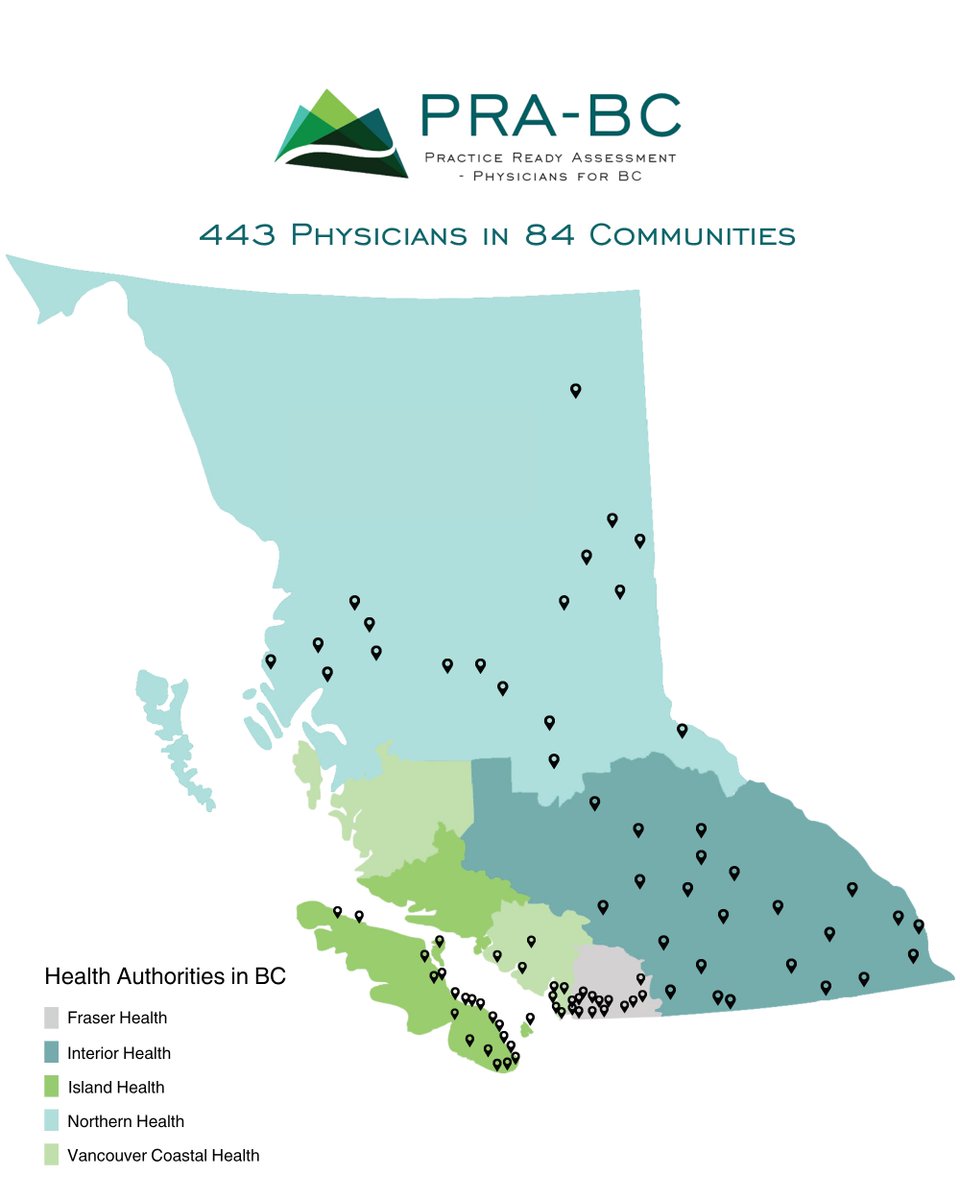 practicereadybc's tweet photo. Congratulations to the 42 family physicians who have just passed their Clinical Field Assessments! 👩‍⚕️

Our program has now assessed and placed 443 physicians in 84 communities across British Columbia. 🏨

Click in the link to learn more about PRA-BC: https://t.co/m3zO0Q9dqd https://t.co/pWNwABUzGd