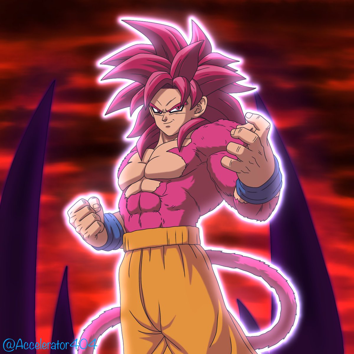 Accelerator404's tweet photo. Day 69: Ssj4! Goku. https://t.co/HpW8yx7dQN