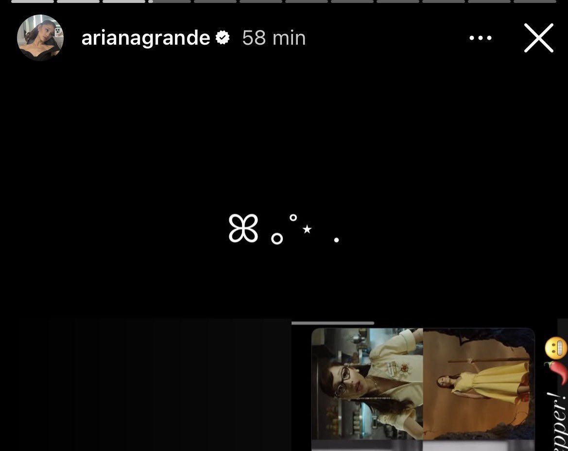 acervogrande's tweet photo. será que a ariana tem salvo esse símbolos no teclado dela ou ela sempre pesquisa e fica copiando e colando? https://t.co/Fhas9j1RFm