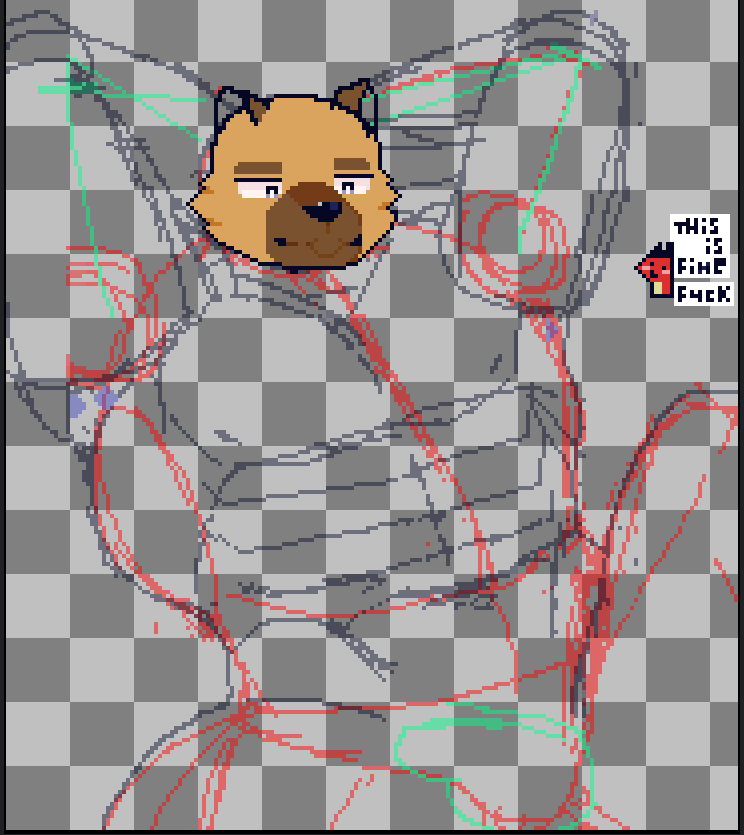 doodlee_3's tweet photo. 아 작업해야하는데 게임너무재밌다
자세랑 구도는 자료?그림?참고했어용 https://t.co/klSRYFPYby