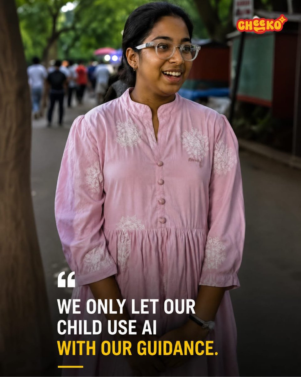 Cheekoai's tweet photo. AI is changing childhood. 🤖

We asked Bengaluru parents one question:

"Would you trust AI with your child?"

Most weren't against AI—they simply wanted AI they could understand and trust.

What's your take? 👇

#AI #Parenting #EdTech #CheekoAI #Bengaluru https://t.co/Ouy83eH8I4
