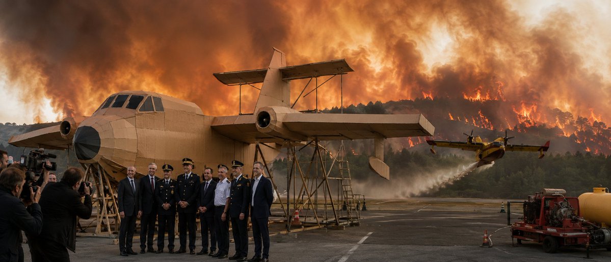 _h16's tweet photo. En 2023, après les feux de La Teste-de-Buch, l'État promet solennellement une 2e base de Canadair à Mont-de-Marsan pour ne "plus jamais" revivre ça. 

En 2025, Bruno Retailleau, ministre de l'Intérieur, dit non : trop cher, pas prioritaire, on verra plus tard. 
En 2026, la Gironde brûle comme jamais depuis 1949, on évacue des campings entiers à Lacanau, et sur les 12 Canadair du pays, il n'y en a que 5 en état de voler.

Pendant ce temps, Laurent Nuñez explique doctement aux caméras que "la flotte a été multipliée par deux depuis 2022", un mensonge que n'importe quel journaliste un peu sérieux peut vérifier en trois clics. On paie parmi les impôts les plus lourds du monde, on a un ministère de l'Intérieur, un ministère de la Transition écologique ET un ministère des Comptes publics, et personne n'a été capable de sortir 318 millions d'euros pour une base d'avions qui existent déjà.

Alors sérieusement : à quoi servent-ils, tous ces gens qu'on paie à prix d'or pour "anticiper" et "protéger", si la seule chose qu'ils anticipent, c'est le prochain communiqué de com pour dire que tout va bien ?