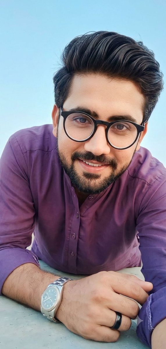 Male Portrait with Kurta and Glass Skin