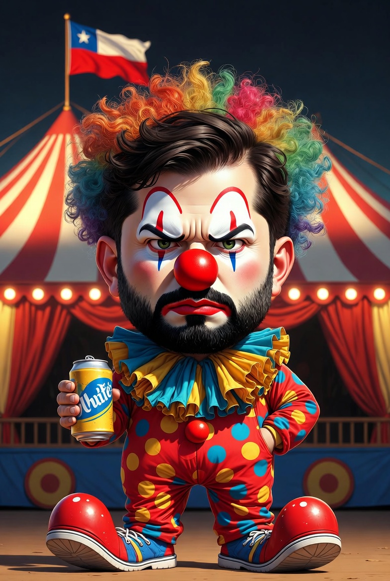 lavozdejosefa's tweet photo. Tú hablas de payaso… ¿de los Kaiser?
Uno es economista con postgrado y diplomado. La otra es doctora en Ciencias Políticas, Filosofía y periodista. Johannes no se tituló, igual que tú, presidente. Pero la diferencia es clara: tu presidente es un ignorante, jalero, alcohólico, drogadicto y esquizofrénico. Se hzo un test de drogas… pero particular.
El señor Kaiser es el señor Kaiser. La señora Vanessa y el señor Axel Kaiser.
¿Y Boric? Un payaso merluzo reconocido, lamentablemente nombrado por el rey de España.
Y tú hablando de payaso…
Metamos tu persona también en este payaserío junto a tu Boric y a Jara. Ordinarios, mamarrachos y todos los calificativos descalificativos que quieras. ¿Tú hablando de payaso e ignorante?
Te los menciono uno por uno:
La Veloso, alcohólica.
La Pizarro, vieja ordinaria que manda a hacer protestas.
Ciccardini, que cuerniaba a Manouchehri con Monsalve. Eran tan amigos que terminaron en la cama (salió en las noticias).
La Gazmuri, drogadicta.
Schnaider, haciendo estupideces con niños. Como dice la propia Veloso, tiene sueños mojados con los niños. No lo digo yo, lo dice ella.
José Díaz, otro ignorante flojo.
La Campillai, familia de delincuentes y senadora delincuente.
Gatica, que no tenía nada que hacer donde estaba y fue a tirar piedras a Carabineros (y no eran piedritas: usaron ondas).
Refresquemos la memoria con los videos de cuando pillaron a Boric sentado en la plaza y le tiraron una lata de cerveza, porque fue el desgraciado que empezó todo.
Jackson, ladrón, robando PCs para no dejar pruebas y, cuando lo descubren, demanda por calumnias.
Manouchehri, pobre gorrado. Eran tan amigos que terminaron contándose los secretos en la cama. Que alguien diga que es mentira.
La Cariola, fan y amante de los chinos.
La Hazzler, en la mira por investigación de fraude.
Y Jadue: estafa con las farmacias, miembro antiguo del FPLP (Frente Popular de Liberación Palestina), guerrillero, adoctrinador de niños y encima trató de arrancarse a Venezuela. El Artes a ese deberían encerrarlo por adoctrinamiento político a niños por faltar a sus derechos.
Mi sueño es ver la risa de oreja a oreja de Manouchehri cuando se enteró de que Ciccardini lo gorraba con Monsalve.
Y Monsalve… violador.
Pongámosle la guinda a la torta: si junto a todos estos nombrados en un solo paquete de suciedad, ¿encontraré algo sobre la Macrozona Sur? ¿Sobre los atentados diversos en Chile? ¿Sobre los incendios? ¿Pueden estar detrás de la compra de armamentos de la WAM o la CAM? ¿Y los asesinatos a Carabineros?
Le han hecho tanto daño al país que, gracias a ustedes, me pregunto: ¿todo lo antes expuesto será verdad?
Me respondo: completamente verdad, Josefa.
Y no lo dijiste tú. Para hablar de alguien hay que ser intachable. No mires la paja en el ojo ajeno cuando tienes la viga en el propio. Todo aquel que hable de sus pares tiene la tremenda viga.
Además, déjame comentarte que gracias a ustedes nos subieron el arancel en Estados Unidos más de un 12 %, gracias al señor Juan Carlos Cárdenas, “activista”, solo para sabotear a un competidor en EE.UU. Haciéndole un gran daño a Chile. Gracias, PC, por tanto daño a Chile.
¿Quién es el payaso?
El dueño del circo llamando payaso a los demás.
¿Eres tú?
¿Y todos los expuestos en esta bolsa de basura?