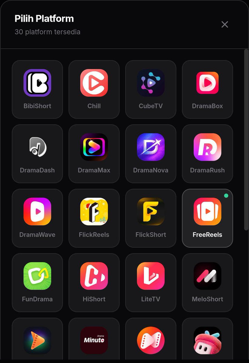 bjntan's tweet photo. READY VOUCHER ALL IN ONE DRAMA, BISA REDEEM PAKE AKUN PRIBADI START 15K SAJA #zonauang 

TERSEDIA 30 PLATFORM DALAM 1 APK
✅ shortmax
✅ dramabox
✅ reelshort
✅ netshort
✅ dramamax
✅ hiShort
✅ dramawave
✅ dll https://t.co/3OjkNsijwl