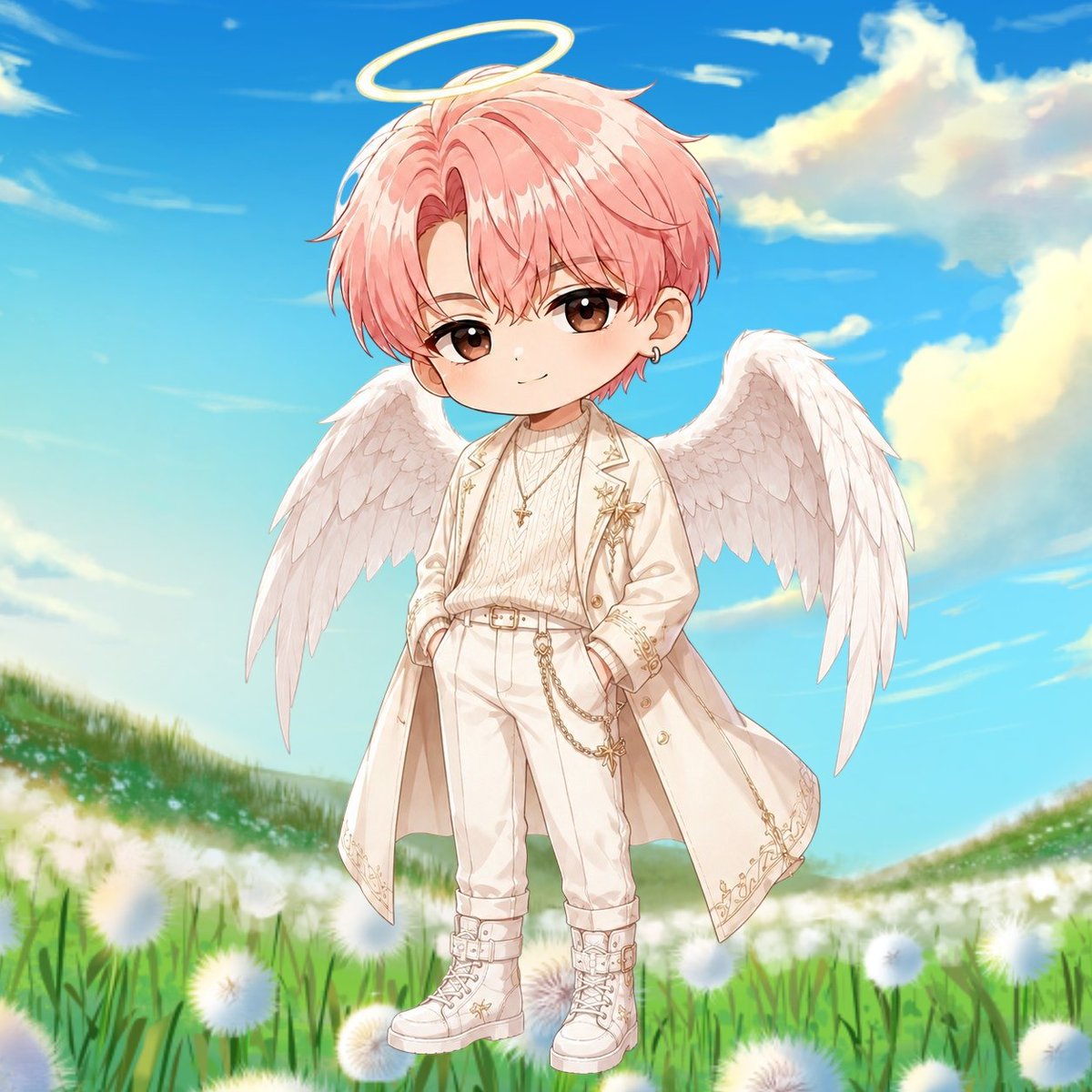 明日、 天使のさぼてんくん👼🌵 悪魔のさぼてんくん😈🌵 からの曲発表