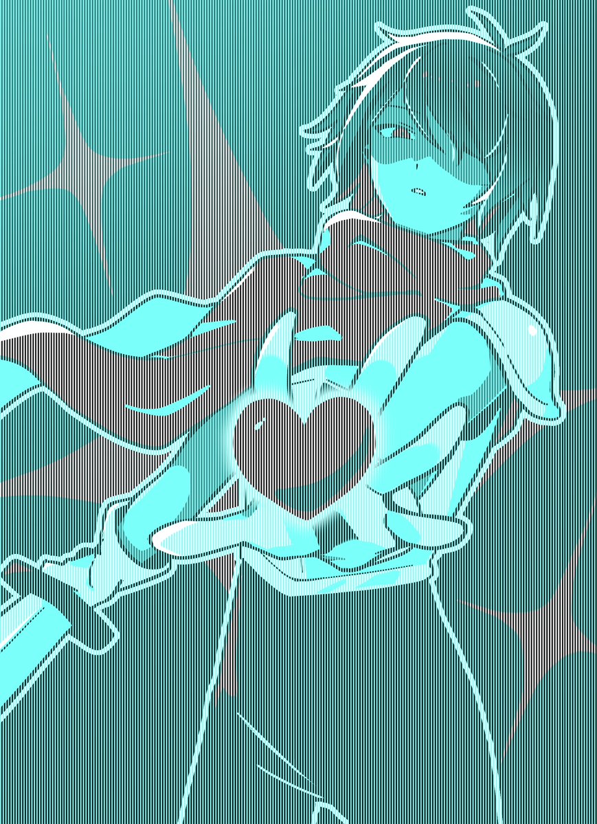 __furutori__'s tweet photo. 使われてない赤色が見えるとかいう錯視で落描き https://t.co/L41EDd0Szt