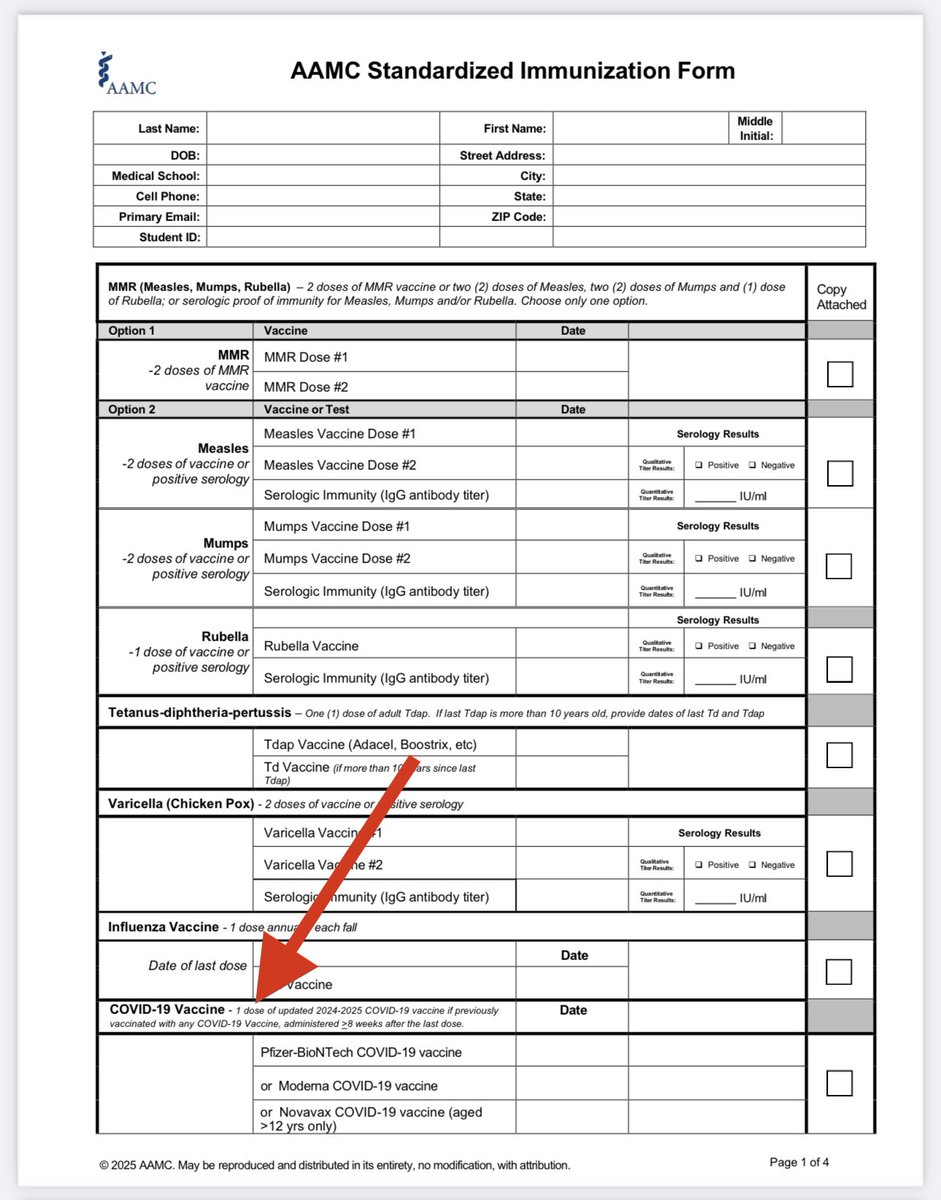 TeamRealityCT's tweet photo. @jathorpmfm Newsflash! 🗣️ 

Still mandated for 1000s of students in the health sciences fields all across the US

Some programs boldly state NO exemptions allowed 🚨 

https://t.co/d01LsN2NwH

#StopTheShots #HaltAllMandates
#HelpCody #SaveHumanity 🙏 https://t.co/dwZJymOobU