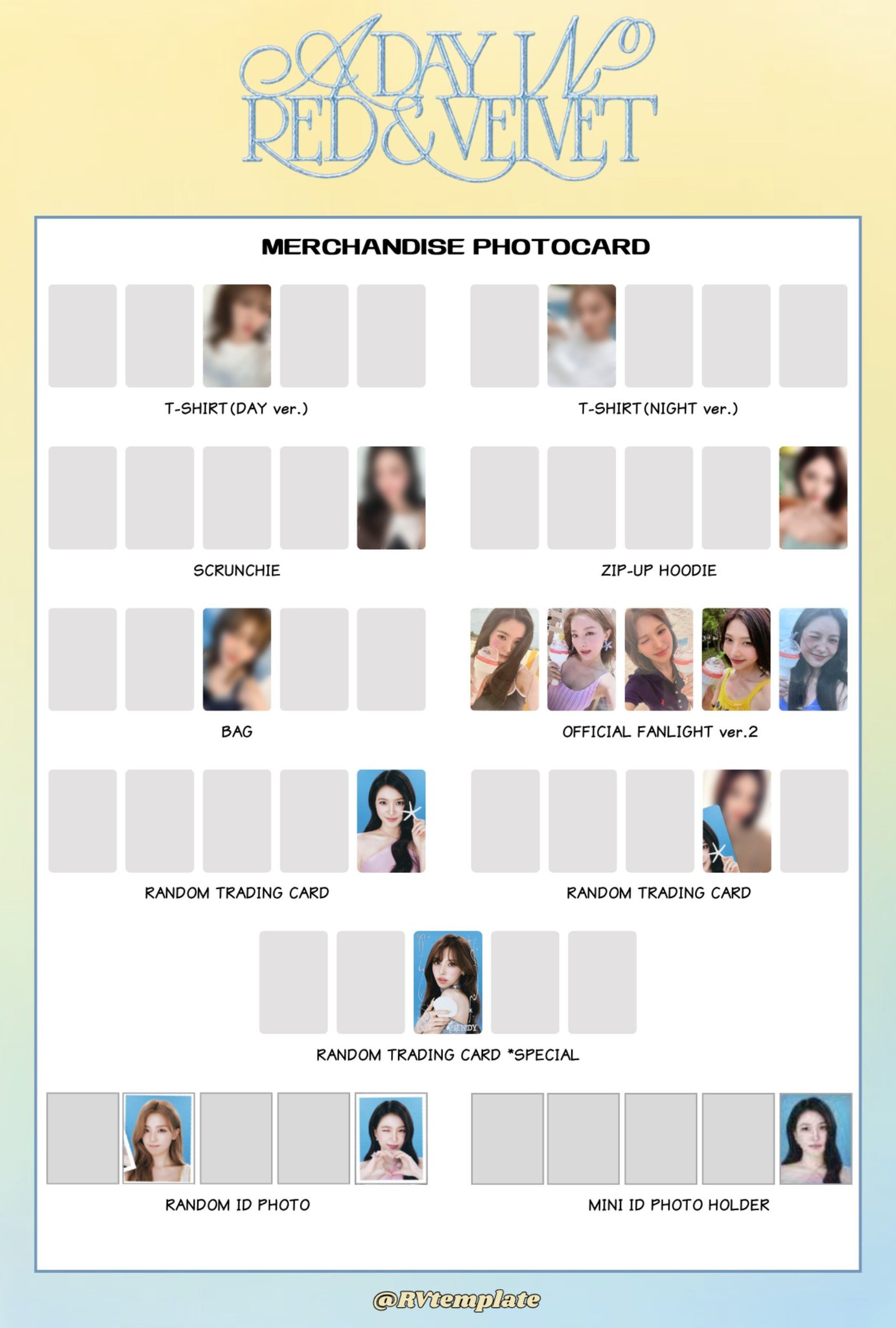 Red Velvet template on X: 