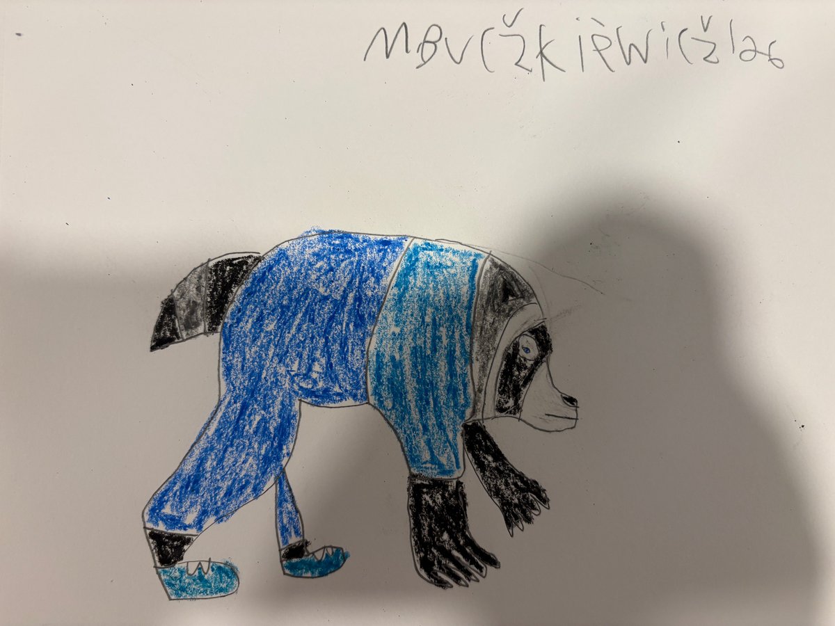 Mikeishere2's tweet photo. Mike Raccoon as a Jimothy. https://t.co/E5CBJR1iKH