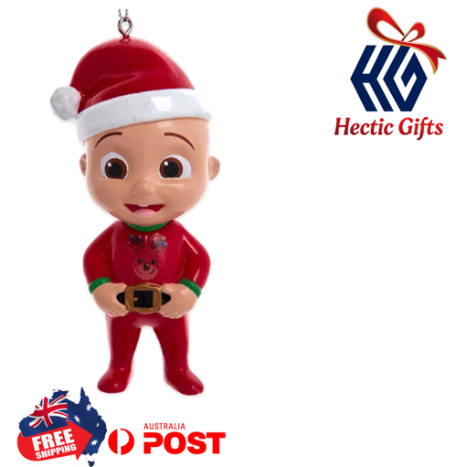 HecticGifts's tweet photo. NEW Kurt Adler - CocomelonJJ Santa Hat Christmas Ornament

https://t.co/H3TMy1EKDZ

#New #HecticGifts #KurtAdler #Cocomelon #JJ #Santa #Christmas #Ornament #ChristmasOrnament #ChristmasTreeDecoration #Collectible #FreeShipping #AustraliaWide #FastShipping https://t.co/PpfDICs2No