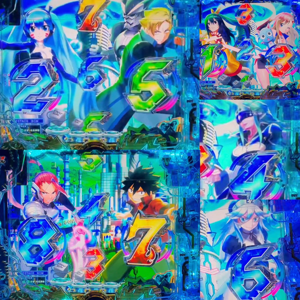 DailyWermitEZ's tweet photo. New arts of all the characters in the new pachinko!!!

#EdensZero https://t.co/yZGbhxJkWM
