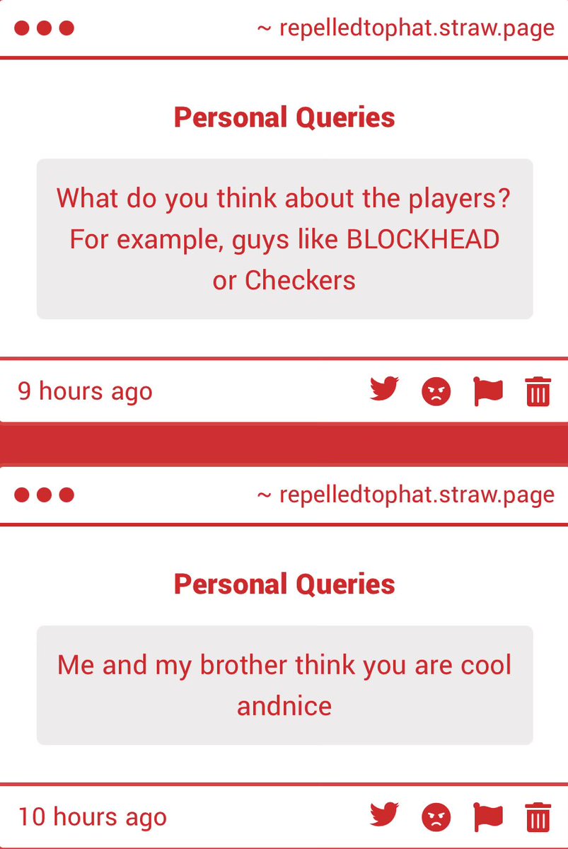 Tophat tweet media