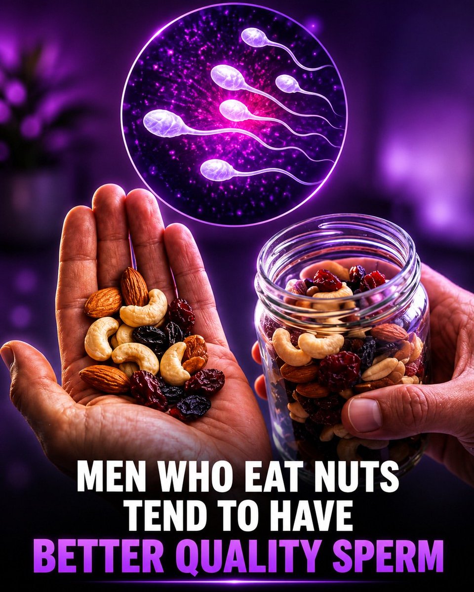 Artofphysique_'s tweet photo. What you eat can affect more than your energy. 

Nuts like almonds, walnuts, and cashews provide healthy fats, minerals, antioxidants, and nutrients that support overall reproductive health. 

Small daily choices matter. A handful of nuts will not fix everything overnight, but building a nutrient-rich diet can support hormones, sperm quality, energy, and long-term wellness. 

Healthy men are built through consistent habits, not random shortcuts.