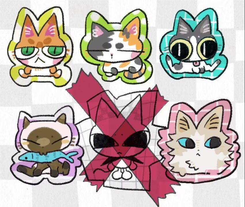 Pandaaaaye's tweet photo. 因为不满意删了但是怪可爱的 还是放一下 https://t.co/Qde3viaD3s