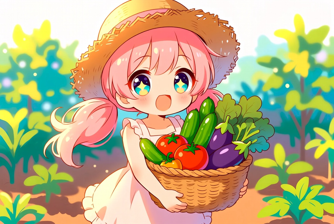 voscn's tweet photo. 実りの笑顔こんにちは🌾

わくわく畑へ行こう🌞
ぷちんと収穫できた🥒

ぴかぴか夏野菜が✨
かごいっぱいだね🧺

ありがとうを伝えよう💚
次の実りも楽しみ🌱

#家庭菜園 #夏野菜 #収穫 https://t.co/hHxcFIXliX