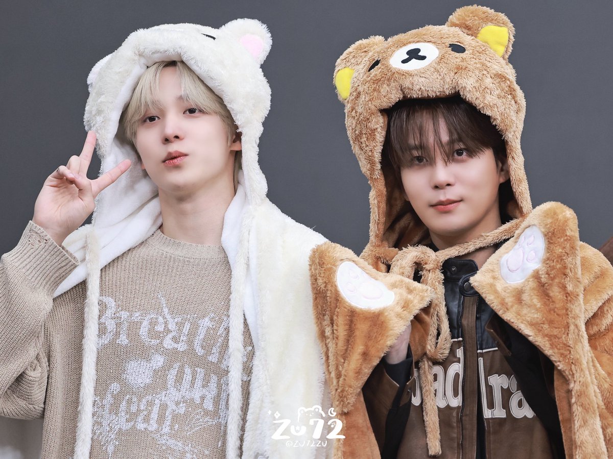 ZU72ZU's tweet photo. 26071｜Jongho&amp;Yunho｜종호&amp;윤호

호호🐻‍❄️🐻

#ATEEZ #에이티즈
#JONGHO  #종호
#YUNHO #윤호 https://t.co/Dr8QBI2IBF