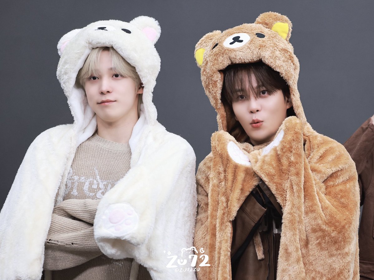 ZU72ZU's tweet photo. 26071｜Jongho&amp;Yunho｜종호&amp;윤호

호호🐻‍❄️🐻

#ATEEZ #에이티즈
#JONGHO  #종호
#YUNHO #윤호 https://t.co/Dr8QBI2IBF