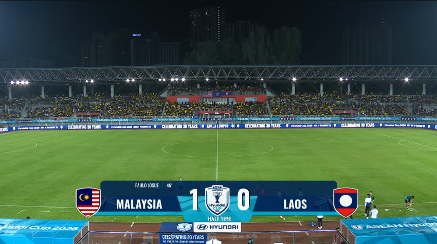 HarimauMYstats's tweet photo. HALF TIME
Paulo Josue score his third goal in the tournament. His 13 international goals overall.
Pavithran Gunalan got his first assist with the national team.
#HarimauMalaya #MASvsLAO #ASEANHyundaiCup https://t.co/80CTihzrPH
