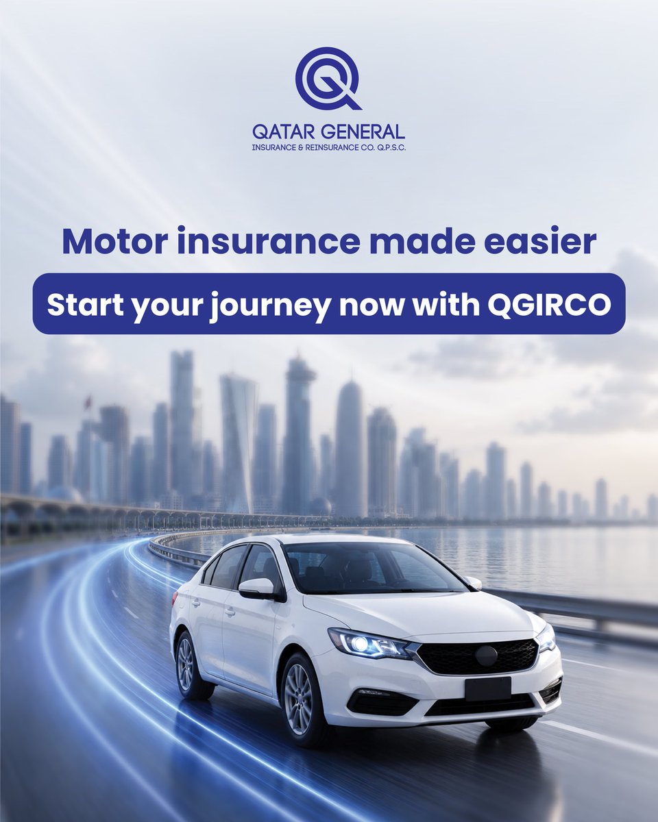 QGIRCO's tweet photo. Your motor insurance does not have to feel complicated. QGIRCO is making insurance easier through digital services that help drivers access quotes, renew policies, submit claims, track claims, and receive support more conveniently.
  
Power forward with confidence and start your journey now.
 
#QGIRCO