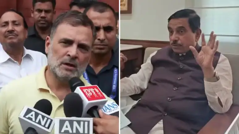 ndtv's tweet photo. "Defender Of Rapists Is Education Minister": Rahul Gandhi Slams Pralhad Joshi
https://t.co/7ZatoriOvf https://t.co/nfQAhpgNWe
