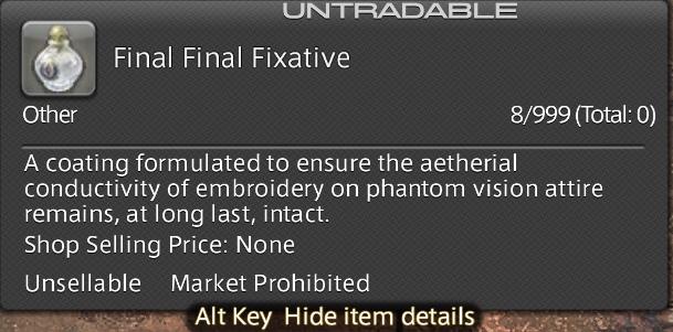 KinnisonArc's tweet photo. Just like how I name my files on my computer.
#ffxiv https://t.co/ioUDR3jPLC