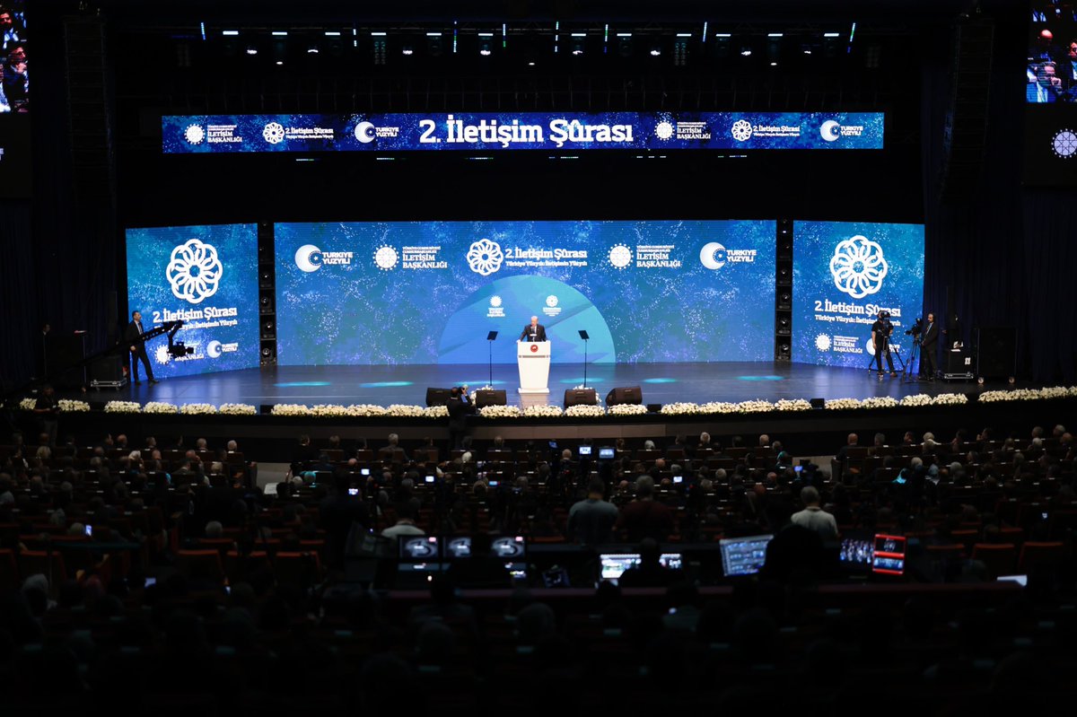 zorlu77's tweet photo. 📍Ankara/ATO Congresium

Genel Başkanımız ve Cumhurbaşkanımız Sayın @RTErdogan’ın teşrifleriyle 2. İletişim Şûrası’na katıldık.

Türkiye Yüzyılı’nda başta ortak alfabe çalışmaları olmak üzere, Türk dünyasının iletişim birlikteliği için tüm kurum ve kuruluşlarımızla birlikte çalışmaya devam edeceğiz.

#TürkDünyası